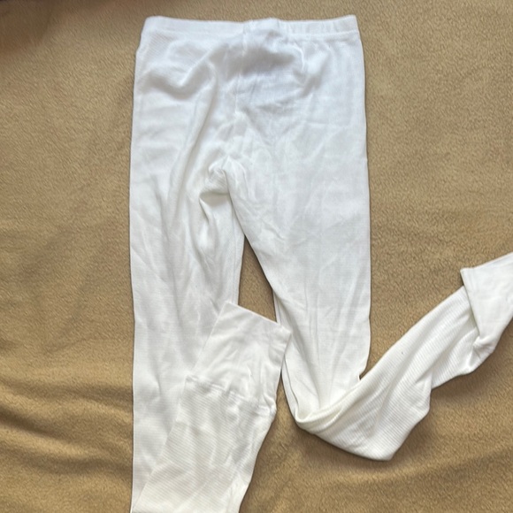 N2N White Lounge Leggings - Picture 3 of 4